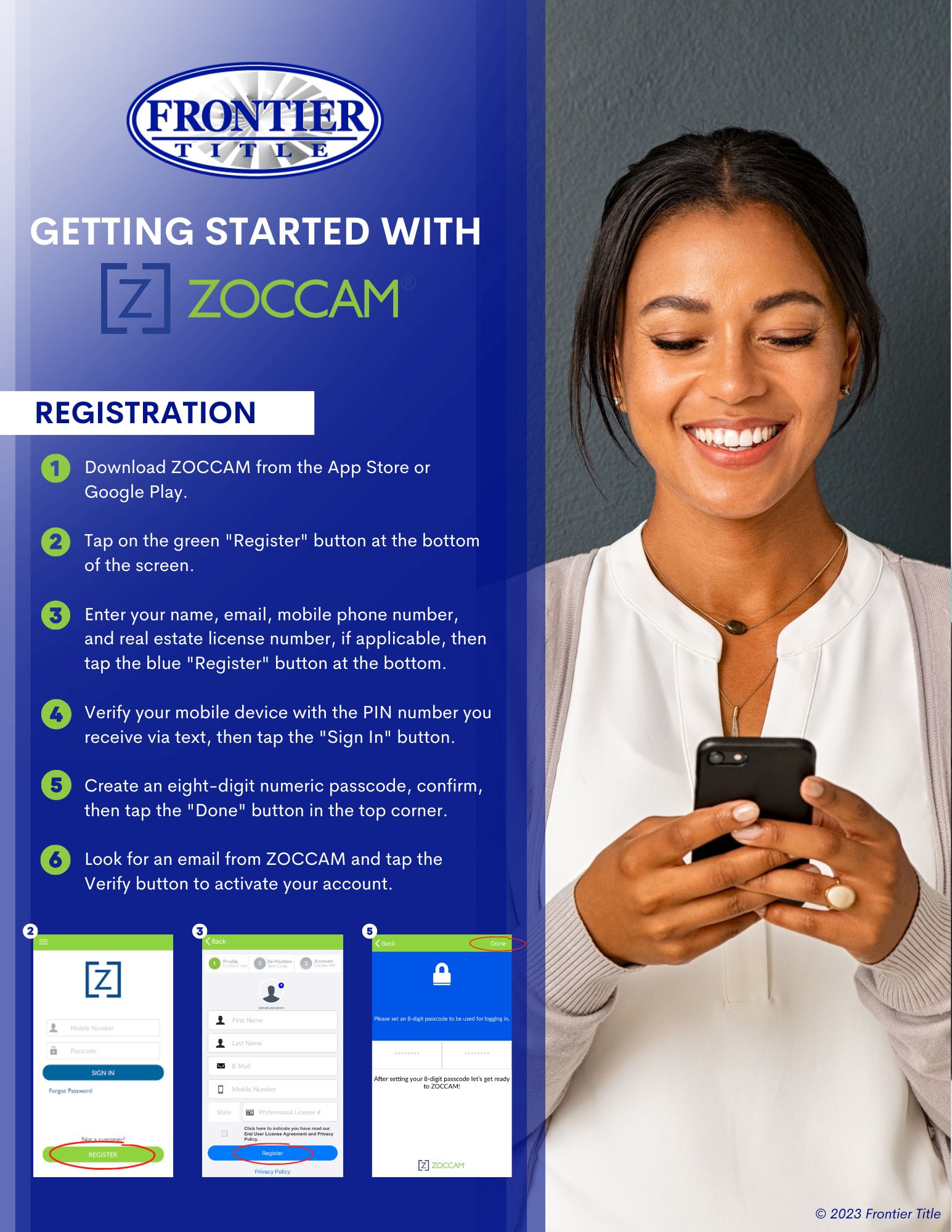 ZOCCAM Registration