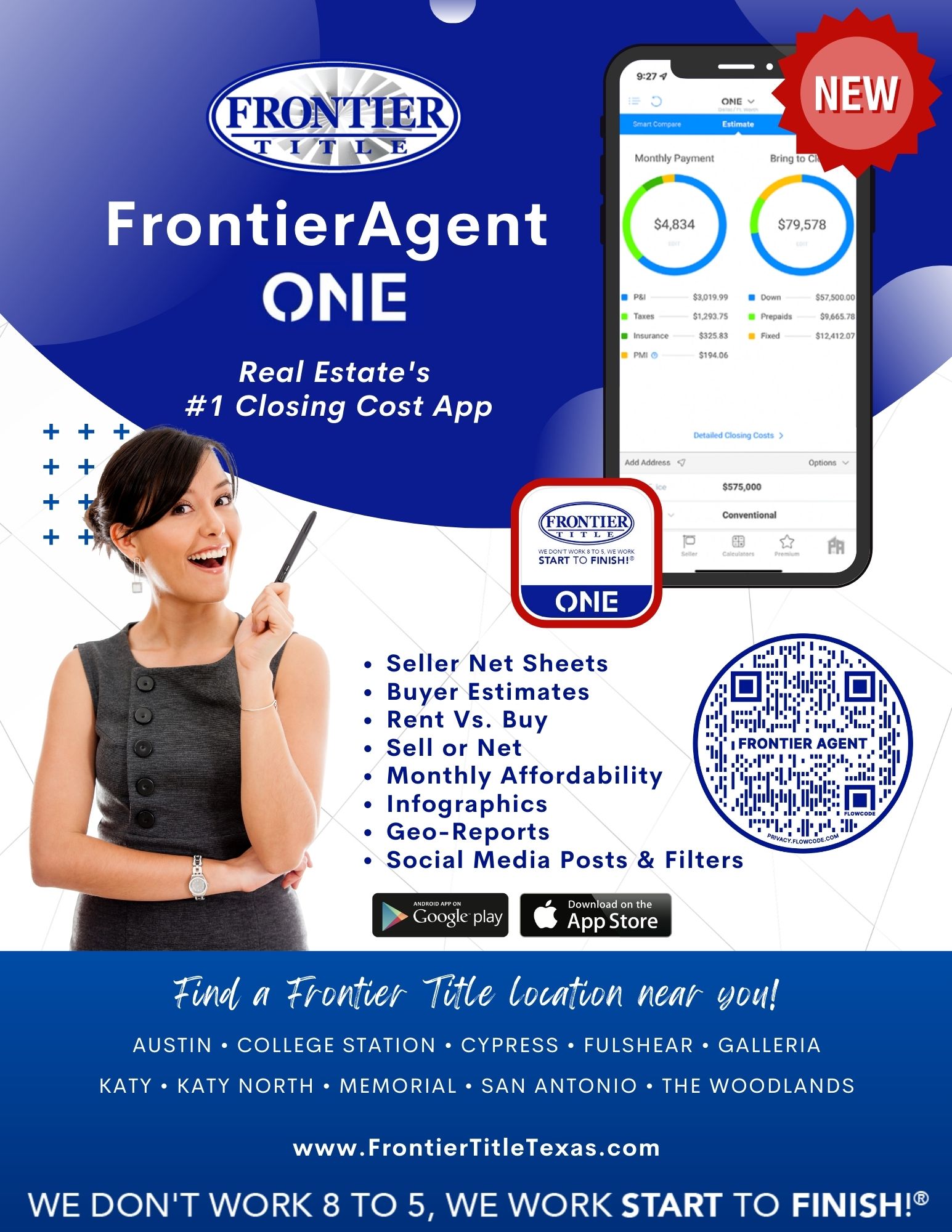 Frontier Agent One Flyer