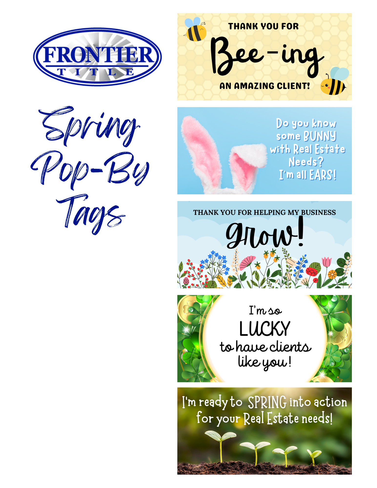 Spring Tags PNG